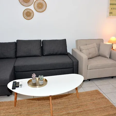 Garden House Elli 2 Min Apartment Rhodes City